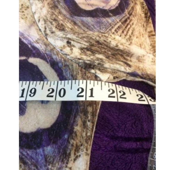 New Directions ND Womens Embellished Peacock Large - Picture 7 of 8